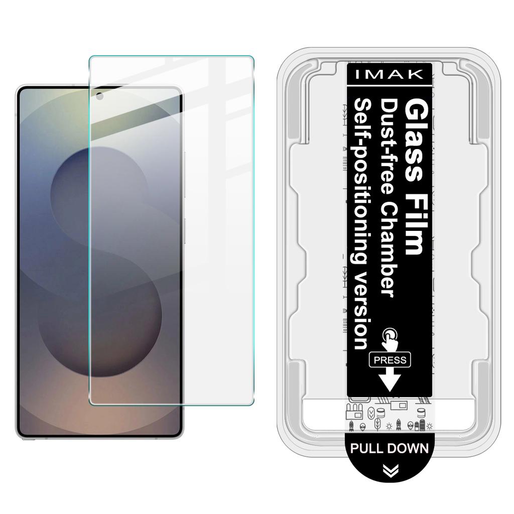 For Samsung Galaxy S26 Ultra Plus 5G Glass IMAK Dust-free Cabin H Series Tempered Glass Film Supports Fingerprint Unlock