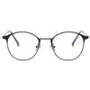 Men Women Metal Round Prescription Eyeglasses Myopia Lens Shade Goggles 0 To -6 0 Diopter