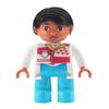 Big Building Blocks Boy Girls Family Policemen Figures Doll Compatible Duplos Children Kids Self Locking Bricks Assemble Toys