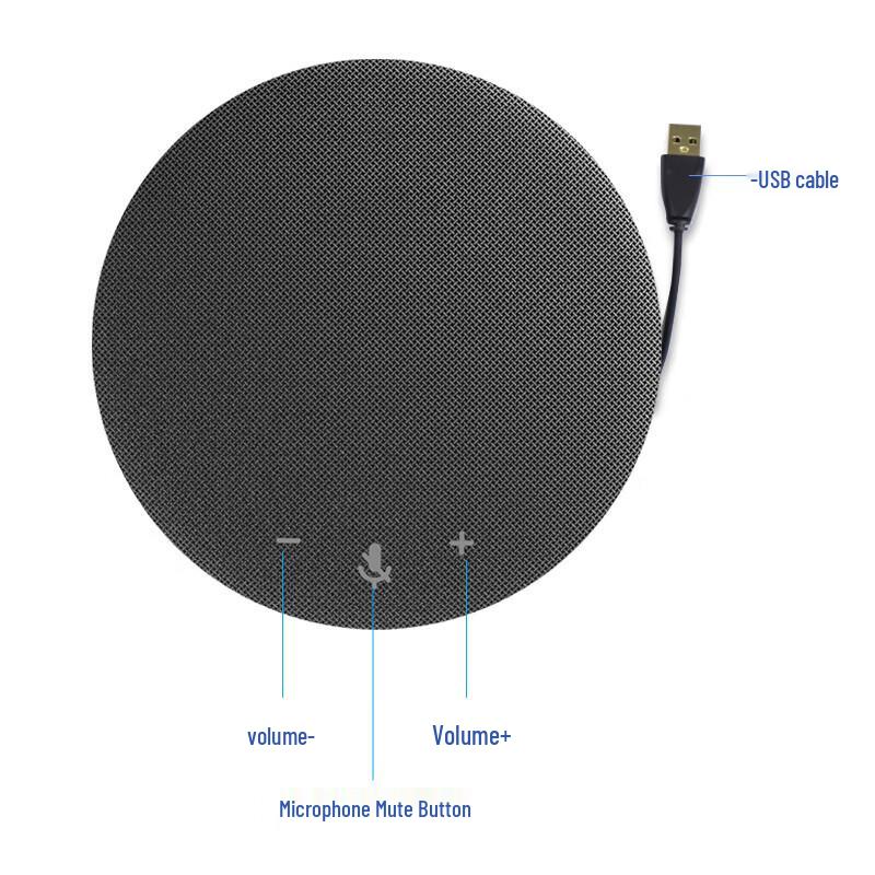 SHENGHUASHITONG SH-M410 USB Omnidirectional Video Conference Microphone (CN version)