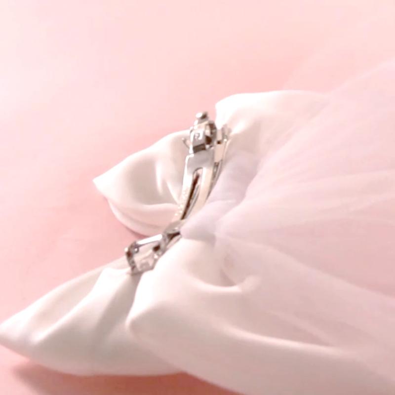 White Bride Pearl Hair Bow Veil Bridal Shower beach Photo Prop Bachelorette Hen party weekend girls trip Wedding decoration Gift