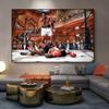 Fightclub Poster Boxer Tyson Wall Street Wolf Modern Home Living Room Decoration Composite