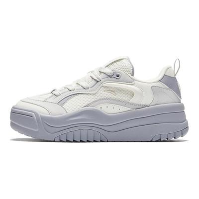 Vlnové boty Trendy ležérní Zvyšující výšku Lehké Nízké skate boty Dámské tenisky Bílé Šedé 922438003-1