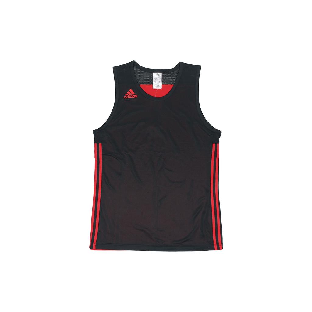 adidas Tank Tops Men's Black Red Crew Neck Moderate Other DY6588