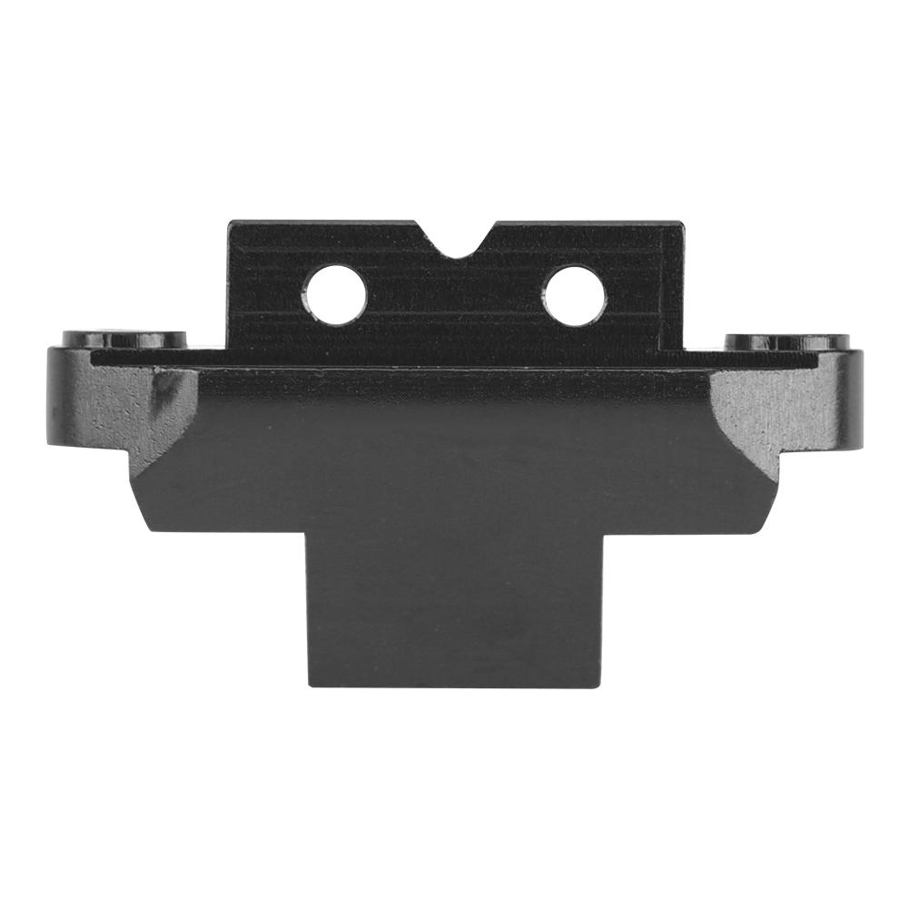 Aluminium Alloy Front Arm Bulk for Axial  Rock Racer 90026 RC Upgrade Part (Black)