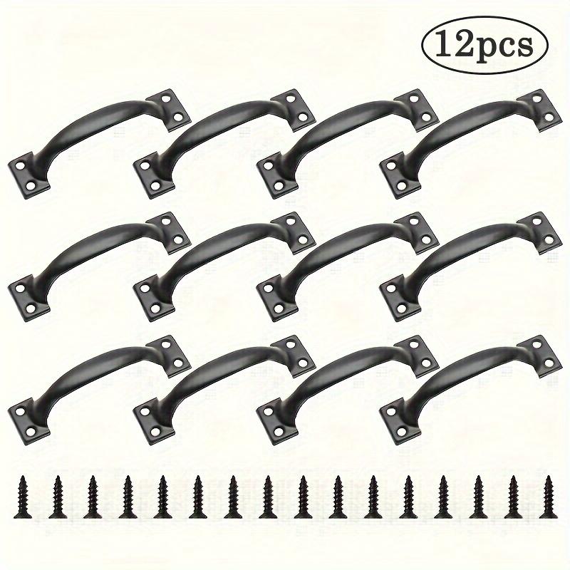 12pcs Furniture Feet, Wooden Box Feet, Wooden Box Feet for Gift Boxes, Decorative Feet for Fixing Feet, Industrial Hardware, with Mounting Screws