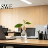 Hydroponik Pflanzenvermehrungsglas Glasvase, Klarer Künstlerischer Behälter, Avocado Zeitgenössischer Halter Vase Schreibtischdekoration Ideales Geschenk für Gärtner