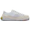 Li Ning Wu Ji Daily Gold Series Comfortable Versatile Non-Slip Wear-Resistant Low-Top Casual Shoes Men Casual Shoes Cream-White AZGT037-2