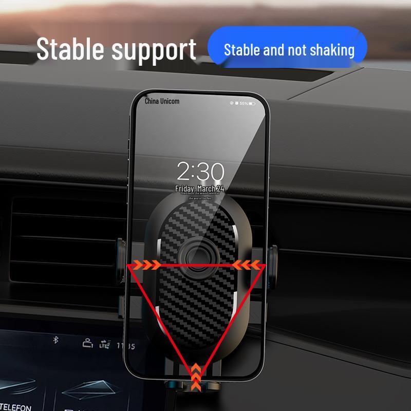 Universal Rotating Air Vent Phone Holder for Convenient Navigation