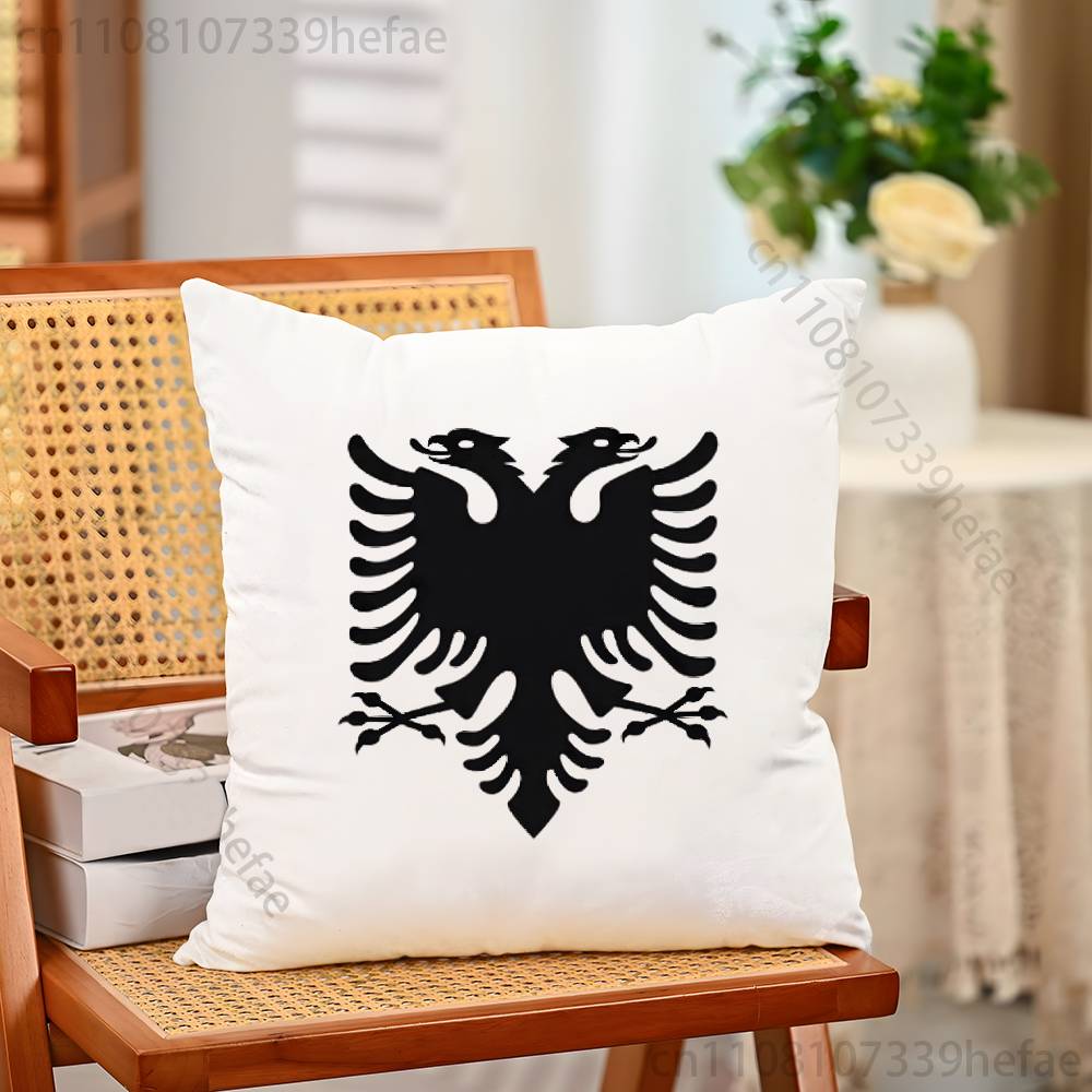 

Albania Flag Albanians Throw Pillow Case For Decoration 30cm 50cm 55cm Square Home Pillowcase Case 30x30cm