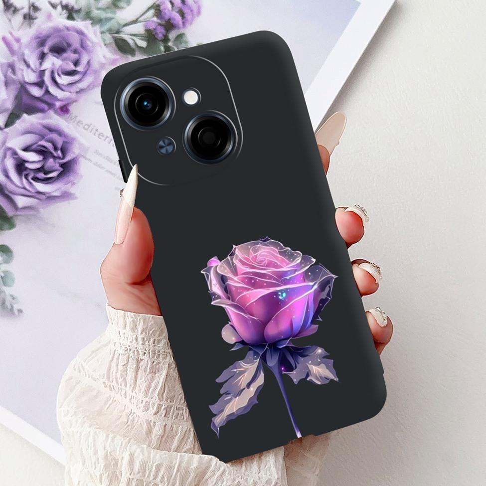 6.67'' For Tecno Spark Go 1 Case Pop 9 Cover Cute Cat Cartoon Fashion Butterfly Boy Girl Back Cover For Tecno Pop 9 Phone Case
