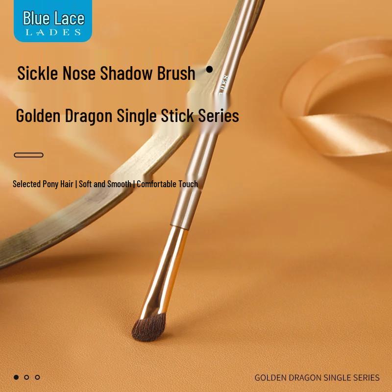 LADES Golden Dragon Series Sickle Nose Shadow Brush