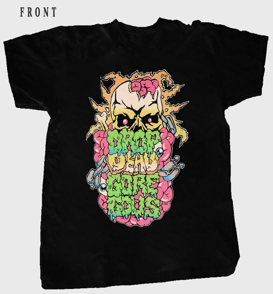 

DROP DEAD GORGEOUS Zombie Logo Band Gift For Fan All Size S to 5Xl Tshirt QT12 Unisex T-Shirt S