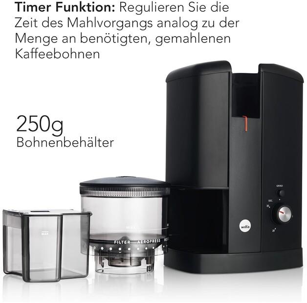 Coffee Grinder Wilfa CGWS-130B Classic Aroma Black (605771)