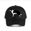 Vintage Baseball Cap With Border Collie Baseball Cap Fashion Unisex Sunhat Womens Outdoor Sports Snapback Cap