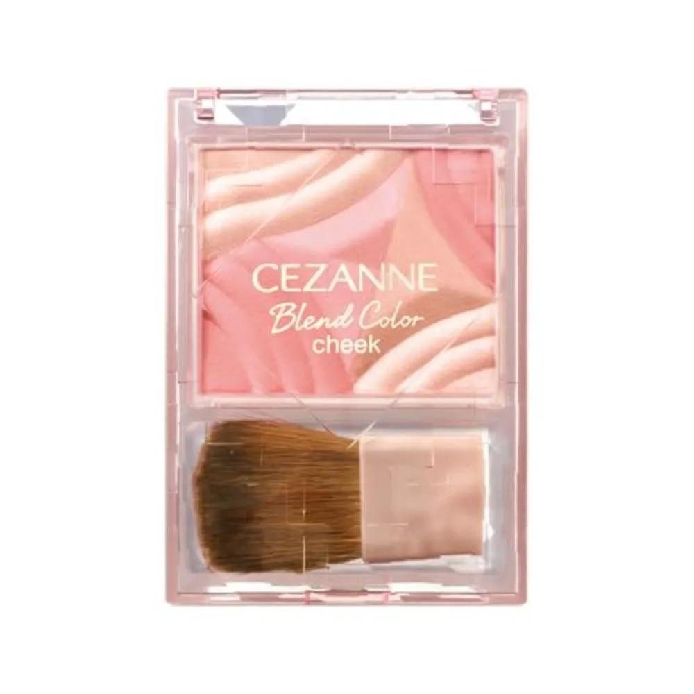 CEZANNE Смешанные румяна для щек 01 Коралловая симфония Набор из 4 штук 4-piece set