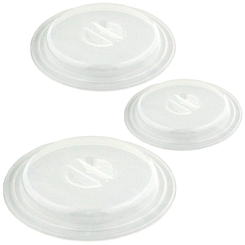 Nagao Shallow Microwave Made In Japan No-Wrap Pans, 3-Piece Set, Cookware,