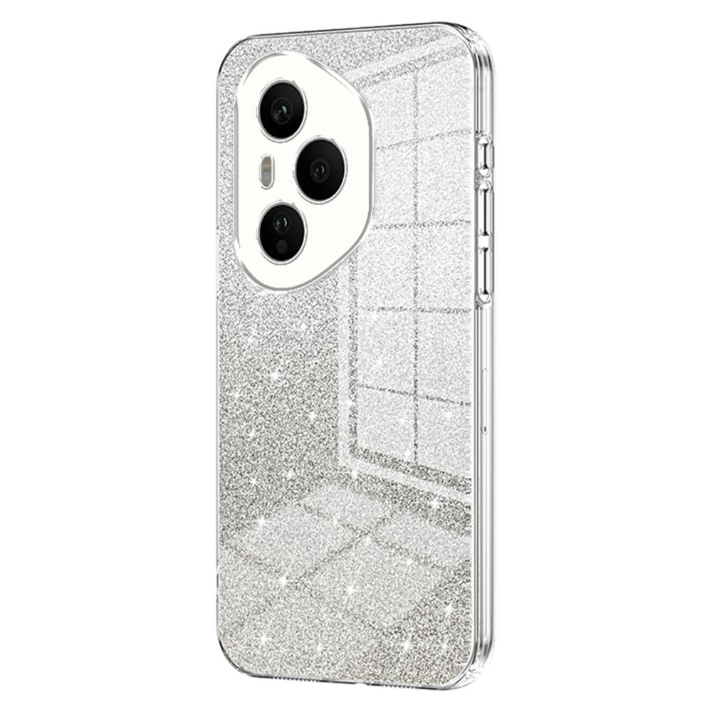 For Honor 400 Pro 5G (Global) Etui Elektroplettert Gradient Glitter TPU Telefondeksel