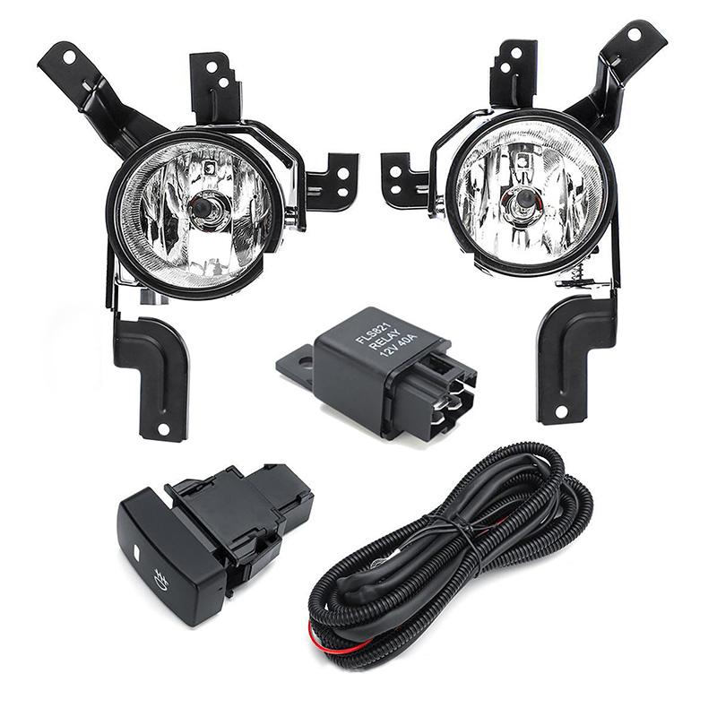 

Пара комплектов противотуманных фар, лампа H11 12 В, светодиодная передняя противотуманная фара, подходит для Honda CRV 2007-2009, номер детали 33951-SWA-H01 / 33901-SWA-H01