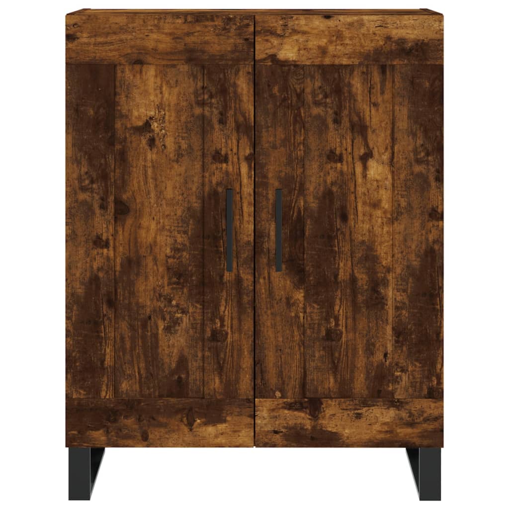 Sideboard Smoked Oak 69.5 X 34 X 90 Cm Wood Based Panel