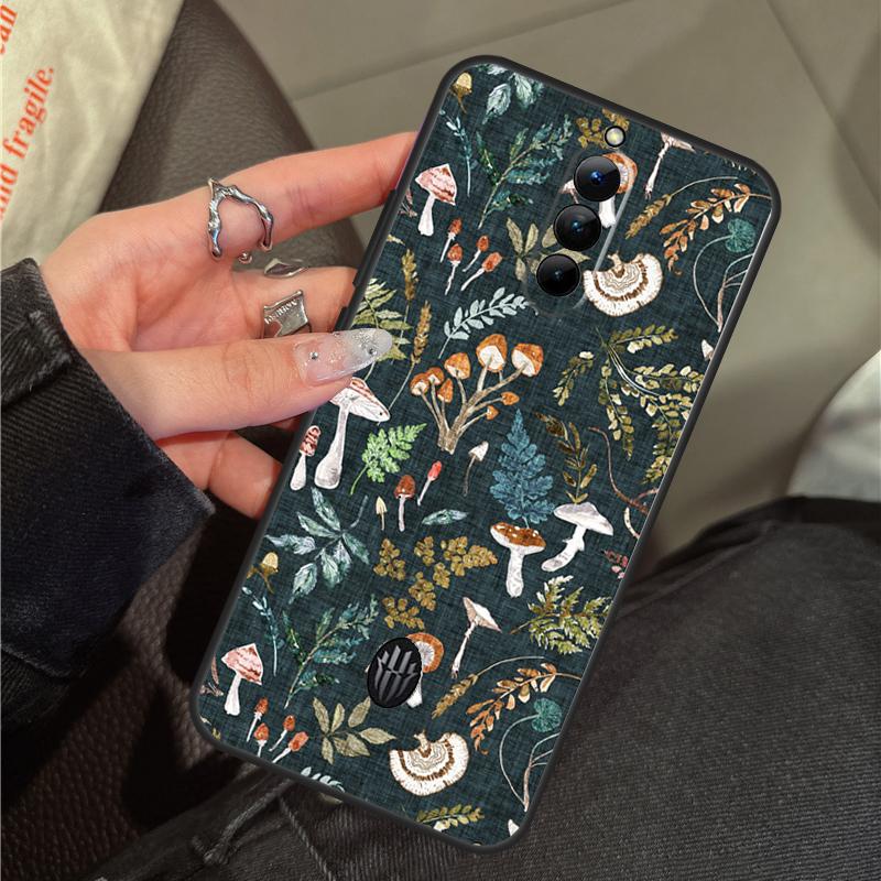 

Mushroom Forest Case For ZTE Nubia RedMagic 10 Pro Plus 11 9 8 8S 9S 10S Pro 5G 5S 6 7 6S 7S Pro 11 Air Cover Red Magic 8 Pro