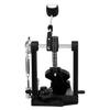 Double Chain Bass Drum Pedal Metal Construction Nonslip Rubber Base Drum Set Part Drum Kick Pedal for Powerful Strokes
