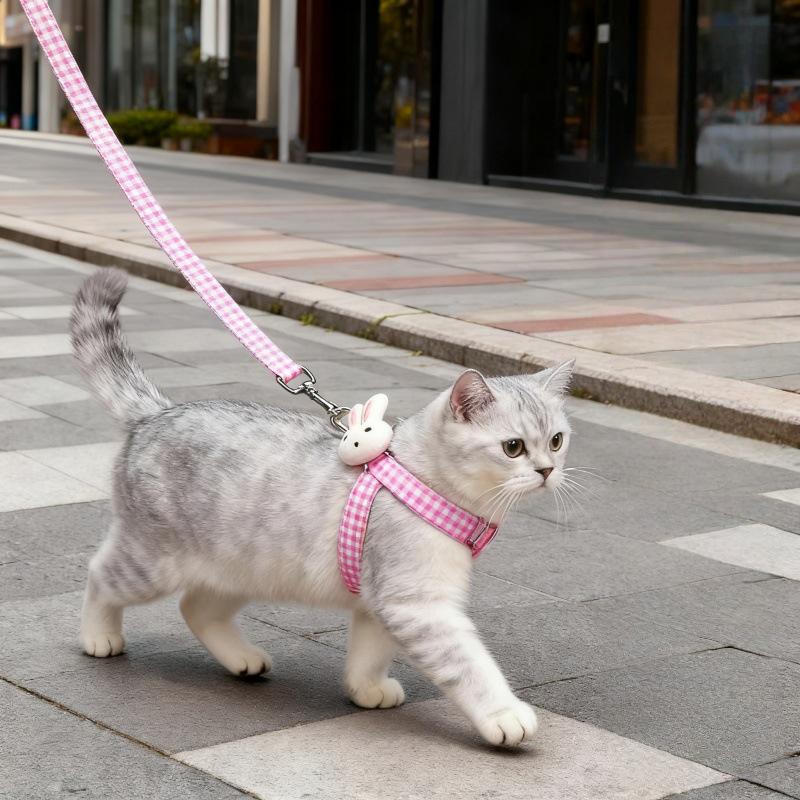 Cute Cartoon Style Anti-Escape Cat & Dog Leash for Small Pets