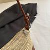 Women's bag popular spring and summer new small bag woven shoulder messenger bag casual hand-woven versatile fashion seaside bag