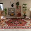 American Retro Living Room Decoration Carpet Minimalist Bedside Rugs for Bedroom Large Area Non-Slip Mat Washable Lounge Rug