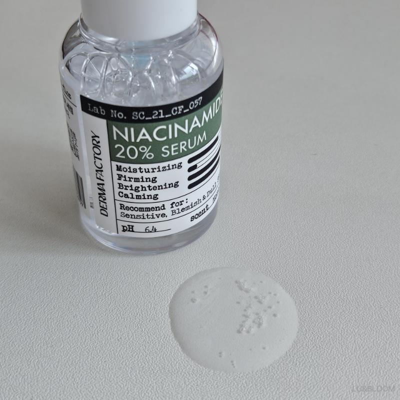 Derma Factory Niacinamide 20% Serum 30ml + 30ml (+Free gift)