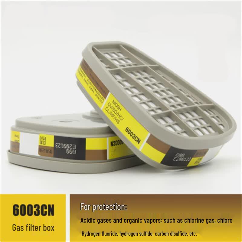 6003CN Organic Vapor/Acid Gas Respirator Cartridge (2-Pack)