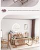 New Chinese Style Elm Wood Tea Table and Chair Set for Home or Office