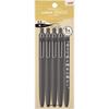 Mitsubishi Pencil, Water-based Ballpoint Pen, Uniball, Zento, Standard 0.5, Slate Gray, Pack of 5...