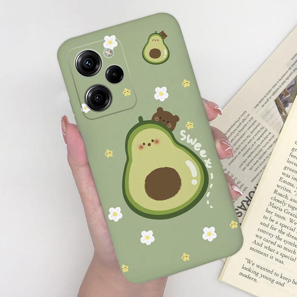 Silicone Case For Xiaomi Poco X5 Pro Pilot Bear Back Cover For POCOX5 X5Pro 5G Poco X 5 Pro Soft Matte Protective Phone Cases