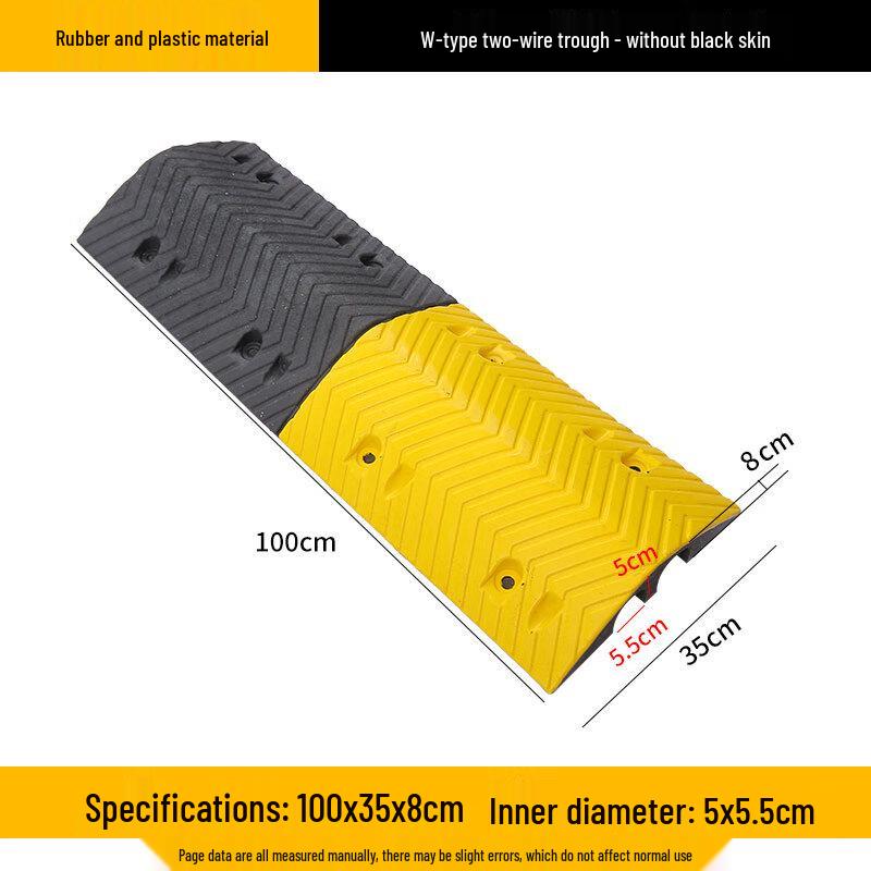 Rubber Cable Protector Speed Bump
