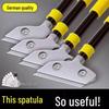 Multi-Purpose Scraper: Putty Knife, Utility Knife, and Caulking Remover for Walls, Glass, Floors, and Marble.