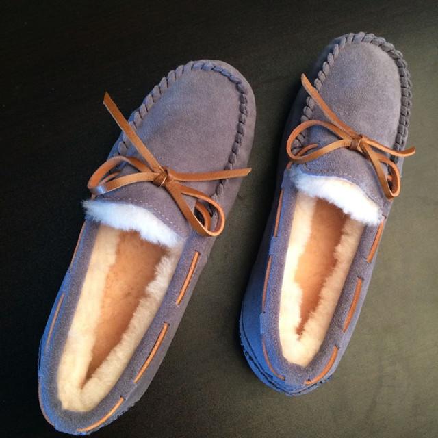 

Лидирующий бренд, женская обувь на плоской подошве из 100% натурального меха, новые модные женские мокасины, повседневные лоферы, теплая зимняя обувь 43