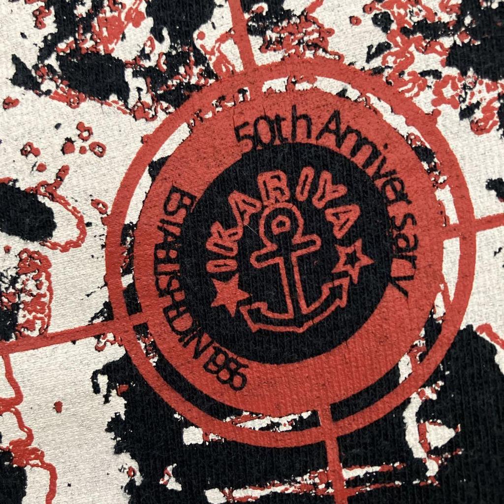 [USED] Vintage IKARIYA 50th Anniversary T-shirt, Size L, Black