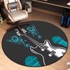 E-sports Circular Carpet Home Decor Living Room Dirt Resistant Carpet Bedrooms Study Children's Rocking Chairs Anti Slip Pads