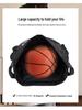 Large Capacity Outdoor Sports Backpack: Basketball, Fitness, and Mountaineering Drawstring Bag