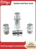 0-Degree Stainless Steel Flat Head Nozzle for High-Pressure Car Wash and Dust Removal