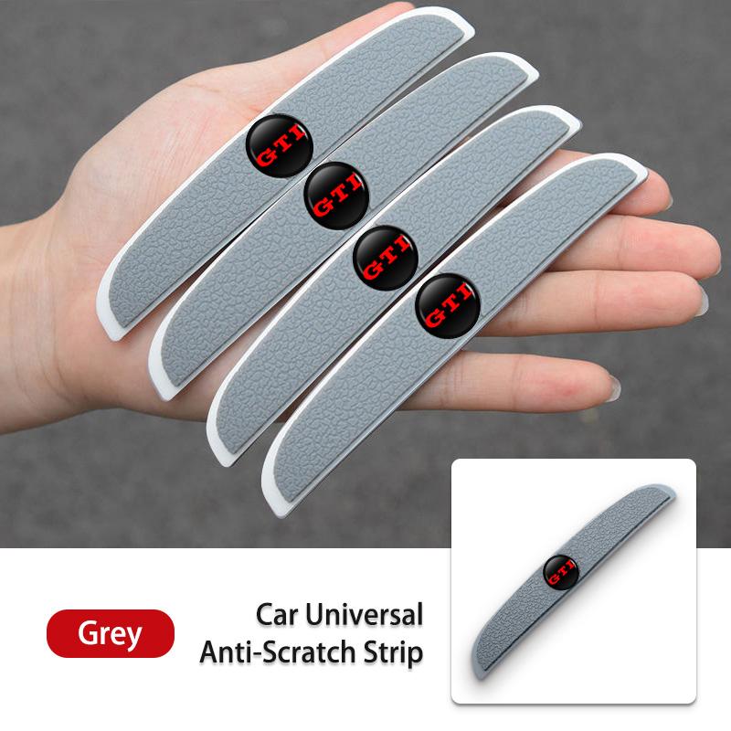 QEJMX1 4PCS Car Door Anti-collision Strip Auto Accessories For Volkswagen VW Beetle CC B5 B6 B7 EOS GTI MK2 MK4 MK5 MK6 Phaeton