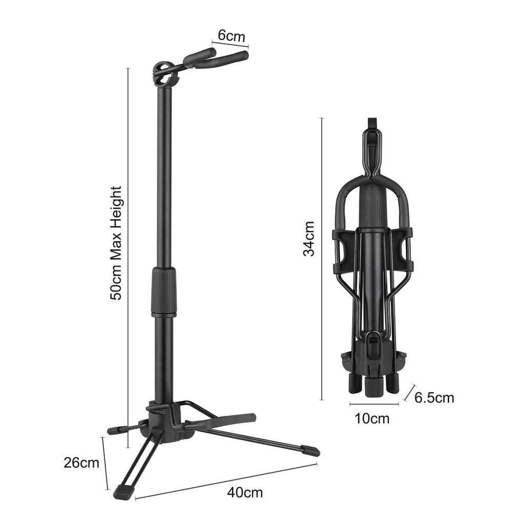 Foldable Digital Wind Instrument Stand Adjustable Metal Aerophone Holder Musical Instrument Stand