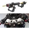 Motorcycle Steering Stabilizer Bracket Damper Stabilizers & Dampeners Kits Compatible with CFMOTO 450SR 450SRS 450SS 2022-2024,CNC Aluminum (Carbon