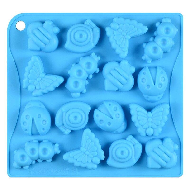 Baking Tools Insect/Bee/Butterfly Shape Cake Mold Silicone Mold Candy Jelly Chocolate Mould Fondant Cake Decorations