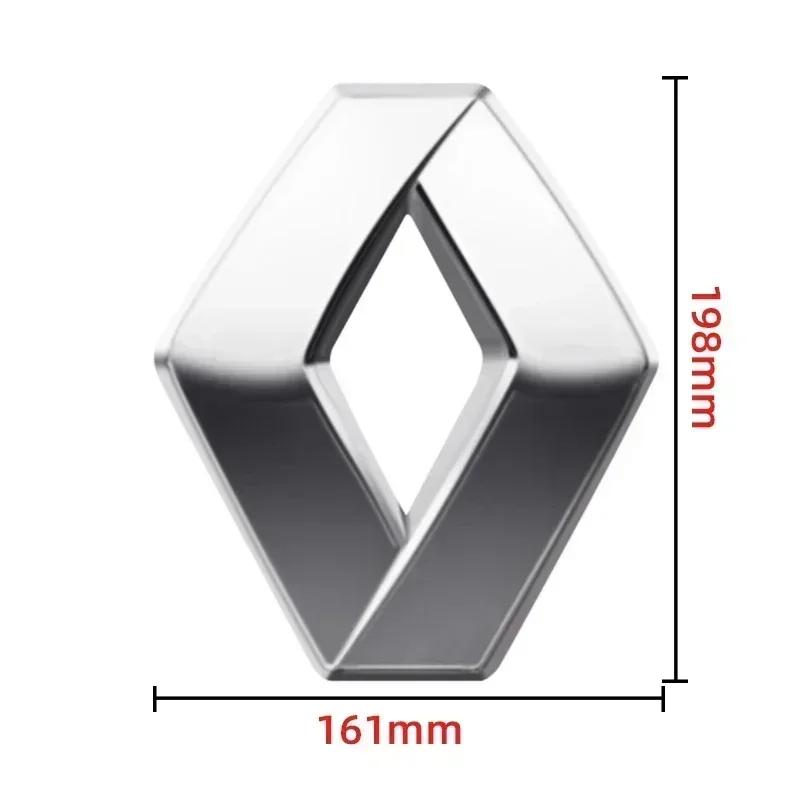 Voor Renault 2026 Nieuwe Naafdoppen ABS Auto Modificatie Logo Sticker Auto Motorkap Voorste Motorkap Grille Achterklep Sticker Voor Renault Clio 4