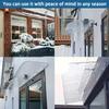 Plastic awnings and door canopies, home decoration items, for gardens, courtyards and outdoor use rain cover
