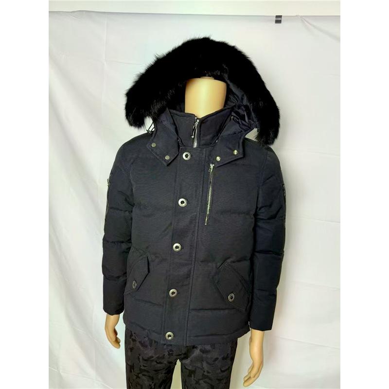 3Q Kleine Schere Winter Daunenjacke mit Fuchsfellkragen - Herrenmodell 06 / Damenmodell 05