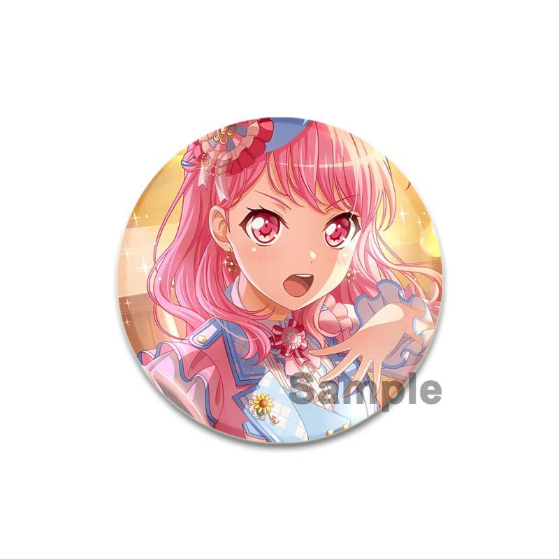 32/44/58mm BanG Dream Aya Maruyama Pin Handmade Brooch for Clothes Cartoon Cosplay Badge Backpack Decoration Jewelry Gift