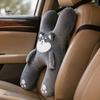 Decorative Car Interior Accessory H-Shaped Pillow for Kids, Cute Neck Pillows Seat, Sleeping Vehicle Seat Gap Filler Pillow, Plush Rest Cushion Trips